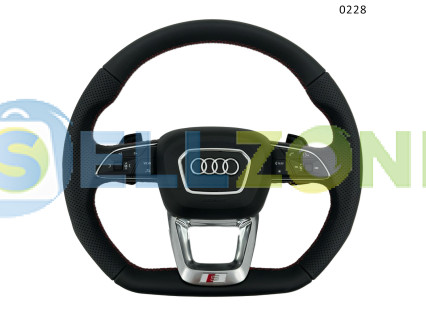 Σπορ τιμόνι S line Audi A1 A3 A4 A5 A6 A7 A8 TT Q3 Q5 Q6 Q7 Q8  - 0228